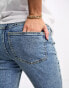 Фото #16 товара ASOS DESIGN Maternity slim mom jeans in mid blue