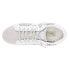 Фото #4 товара Vintage Havana Faith Metallic Lace Up Womens Off White Sneakers Casual Shoes FA