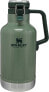 Фото #4 товара Stanley Unisex - Adult Classic Easy-Pour Thermal Insulated Stainless Steel Growler, Hammertone Green, 1900ml