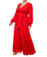 Фото #2 товара Plus Size LilyPad Maxi Dress
