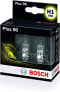 Фото #1 товара Bosch H1 Plus 90 Fahrzeuglampe 12V 55W P14,5s (2 Stück)