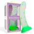 Фото #1 товара Glow-in-the-Dark Dildo Confetti Star 17 cm