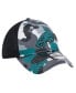 Фото #2 товара Men's Camo, Black Philadelphia Eagles Active 39THIRTY Flex Hat