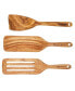 Фото #2 товара Tools and Gadgets Wooden Kitchen Utensils, Set of 3