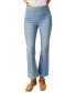 Фото #1 товара Women's In My Feelings Cropped Slim Flare Jeans