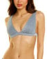 Revel Rey Emily Bikini Top Women's Blue Xl