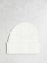 Фото #5 товара New Balance waffle knit beanie in white