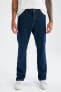 Фото #1 товара Джинсы мужские defacto Diago Comfort Fit Yüksek Bel Boru Paça Jean Pantolon