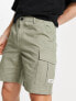Фото #1 товара New Look slim fit cargo shorts in khaki