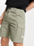 New Look slim fit cargo shorts in khaki W28 L32 - фото #1