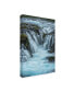 Фото #2 товара Danny Head Blue Water Waterfall Canvas Art - 20" x 25"