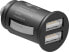 Фото #7 товара Зарядное устройство для автомобиля Goobay Wentronic Dual-USB (24 Вт) - для использования в помещении - прикуриватель - черное
