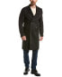 Фото #3 товара The Kooples Wool-Blend Trench Coat Men's