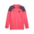 Фото #1 товара Puma Mcfc Soccer Training Quarter Zip Pullover Mens Pink Casual Tops 77285817