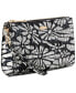 Daisy Melbourne Embossed Leather Clutch
