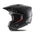 Crosshelm Alpinestars SM5 Solid Schwarz