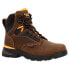 Фото #2 товара Georgia Boots 6 Inch Waterproof Alloy Toe Work Mens Brown Work Safety Shoes GB0