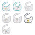 BIMBIDREAMS Set 7 19x19 Cm Bibs