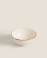 Фото #2 товара Porcelain mini bowl with antique finish rim