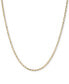 ფოტო #1 პროდუქტის Textured Barrel Link 18" Chain Necklace in 14k Gold