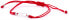 Красный браслет kabbalah infinity с кулиской на шнурке AGB539