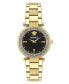 ფოტო #1 პროდუქტის Women's Swiss Gold Ion Plated Stainless Steel Bracelet Watch 35mm