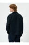 Фото #14 товара Gömlek Ceket Cep Detaylı Çıtçıt Düğmeli Klasik Yaka
