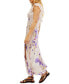 Women's Warm Hearts Lace-Trimmed Midi Dress