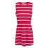 Стильное детское платье для девочек Regatta Beylina Dress Pink Potion / White Stripe, 7-8 лет - фото #4