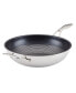 Фото #5 товара Clad Stainless Steel 12.5" Induction Stir Fry Pan