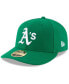 Фото #1 товара Men's Green Oakland Athletics Alt Authentic Collection On-Field Low Profile 59FIFTY Fitted Hat