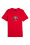 Фото #4 товара Ferrari Race Erkek Kırmızı Günlük Stil T-Shirt 62380302