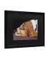 Pat Saunders-White Farley Matted Framed Art - 15" x 20"