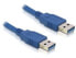 Фото #2 товара Кабель USB 3.0-A male/male Delock 5 метров синего цвета
