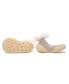 Baby Girls First Walk Sock Shoes Lace trim - Tull Trim Beige