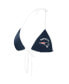 ფოტო #1 პროდუქტის Women's Navy New England Patriots Perfect Match Bikini Top