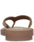 ფოტო #4 პროდუქტის Women's Cali Meditation - Made You Blush Flip-Flop Thong Sandals from Finish Line