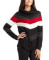 Фото #1 товара Juniors' Cowlneck Colorblocked Sweater