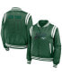 Women's Green New York Jets Bomber Full-Zip Jacket