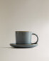 Фото #4 товара Teacup and saucer with contrast rim