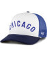 ფოტო #2 პროდუქტის Men's White Chicago Cubs Foam Front Script Trucker Snapback Hat