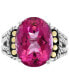ფოტო #2 პროდუქტის EFFY® Pink Topaz Statement Ring (13-3/4 ct. t.w.) in Sterling Silver & 18k Gold