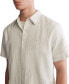 Фото #3 товара Men's Classic-Fit Textured Button-Down Shirt
