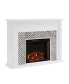 Фото #3 товара Elior Marble Tiled Electric Fireplace