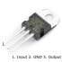 Linear voltage regulator 5V L7805ABV - THT TO220