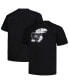 ფოტო #1 პროდუქტის Men's Black Kansas Jayhawks Big and Tall Pop T-shirt