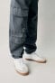 Фото #7 товара Холщовые брюки с карманами ZARA