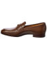 Фото #2 товара Gucci Leather Loafer Men's Brown 6