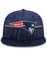 Men's Navy New England Patriots 2023 NFL Training Camp 9FIFTY Snapback Hat