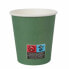 Набор стаканов Algon Картон Одноразовые 200 ml Зеленый 36 штук (24 Предметы)